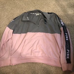 VS pink pull over